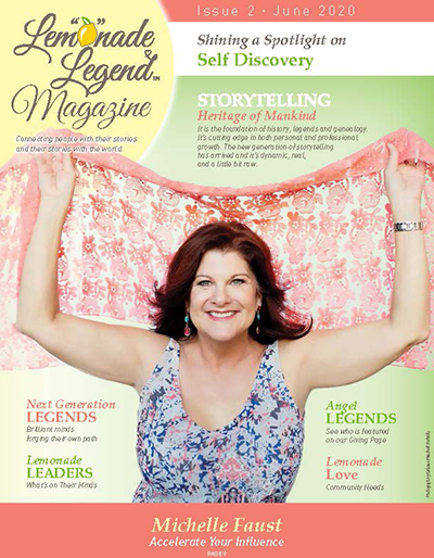 Lemonade Legend Magazine Featuring Michelle Faust