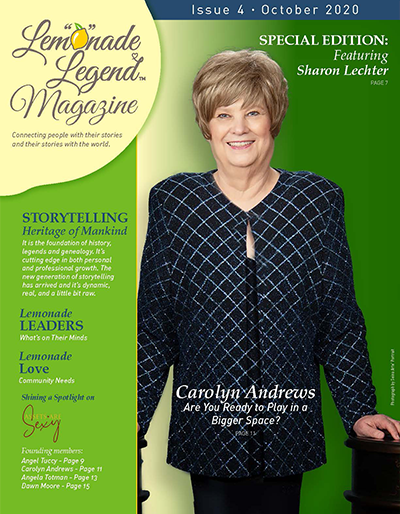 Lemonade Legend Magazine Featuring Carolyn Andrews